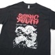 SONIC YOUTH T Teenage Riot-Black