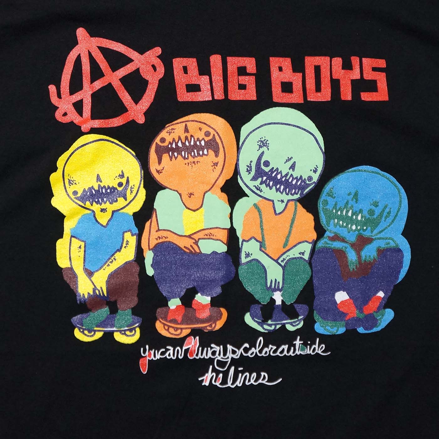 BIG BOYS T����� ���� Color Outside The Lines-Black