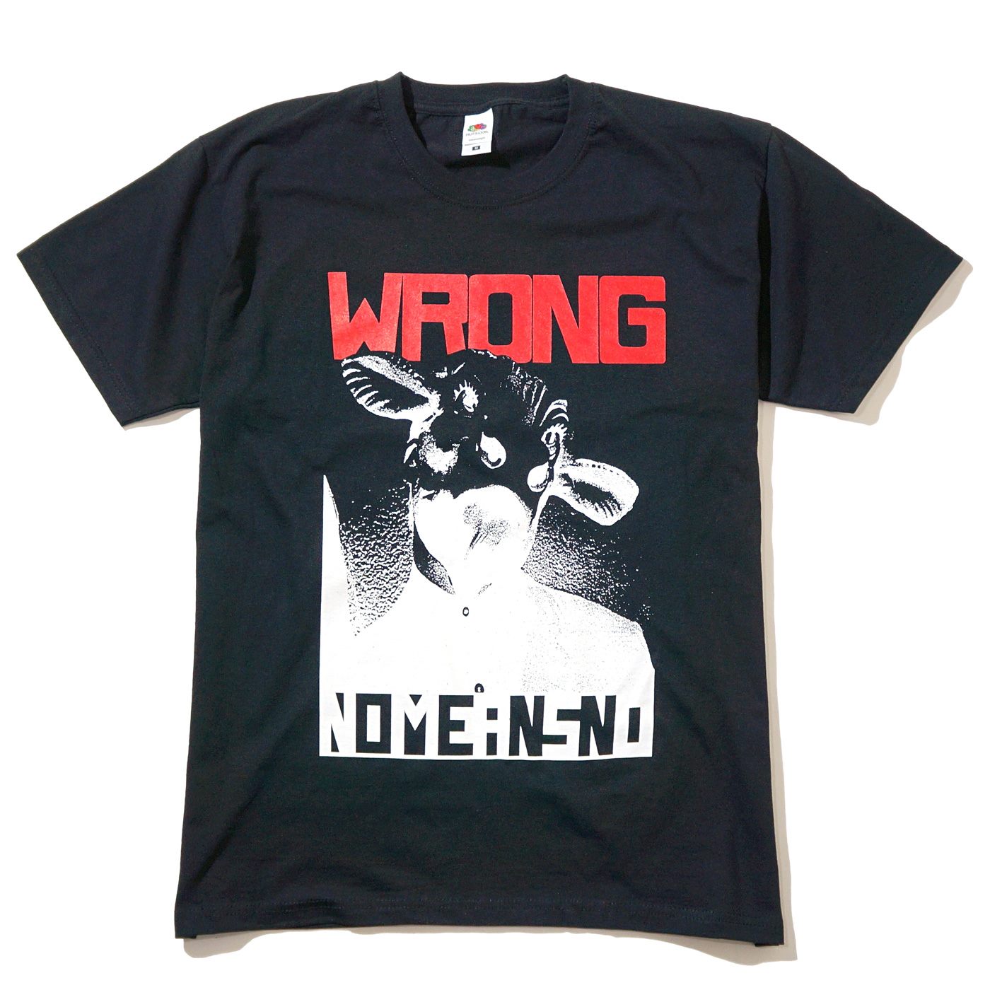 NOMEANSNO Tシャツ Wrong-Black | OSOMALO バンドTシャツの通販
