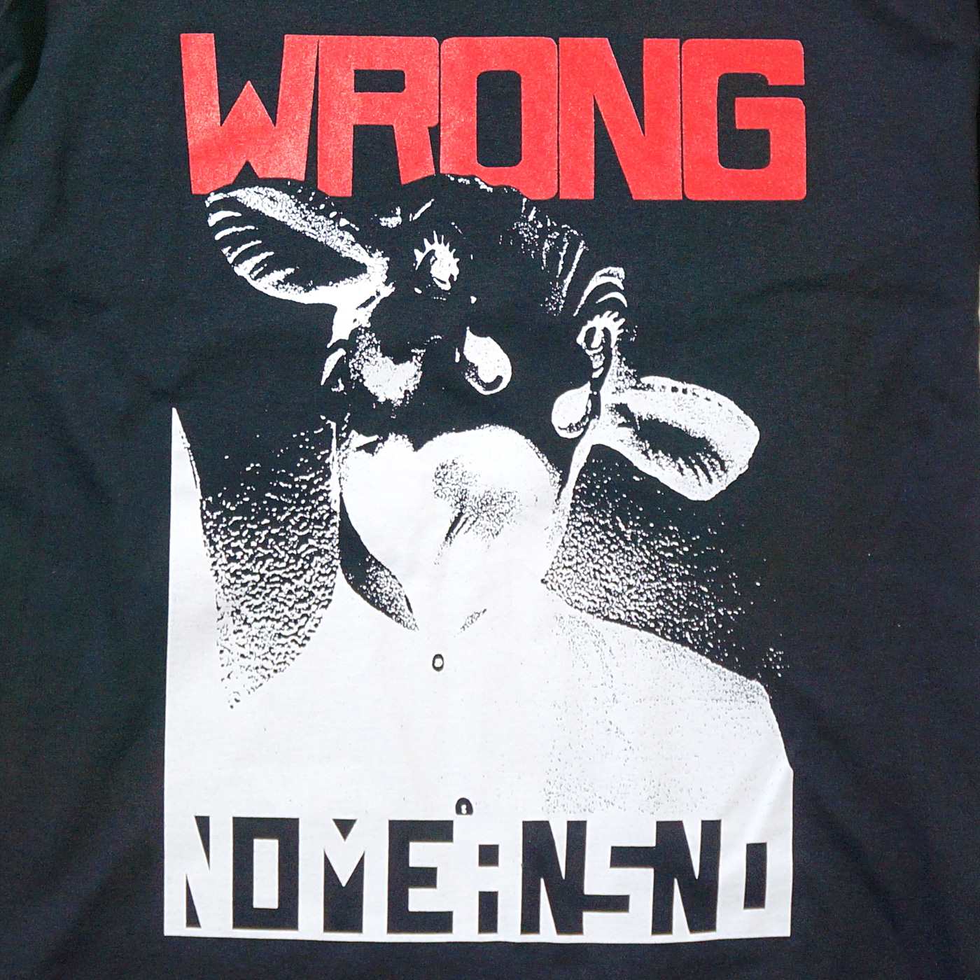 NOMEANSNO Tシャツ Wrong-Black | OSOMALO バンドTシャツの通販