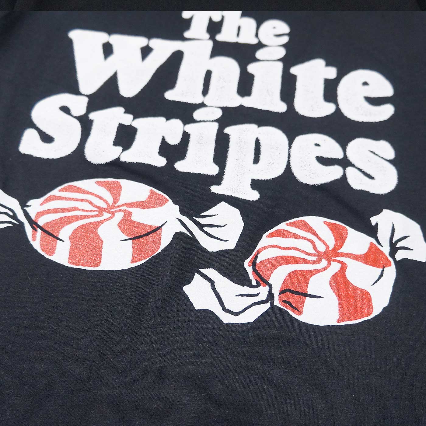 The WHITE STRIPES T����� Peppermints-Black