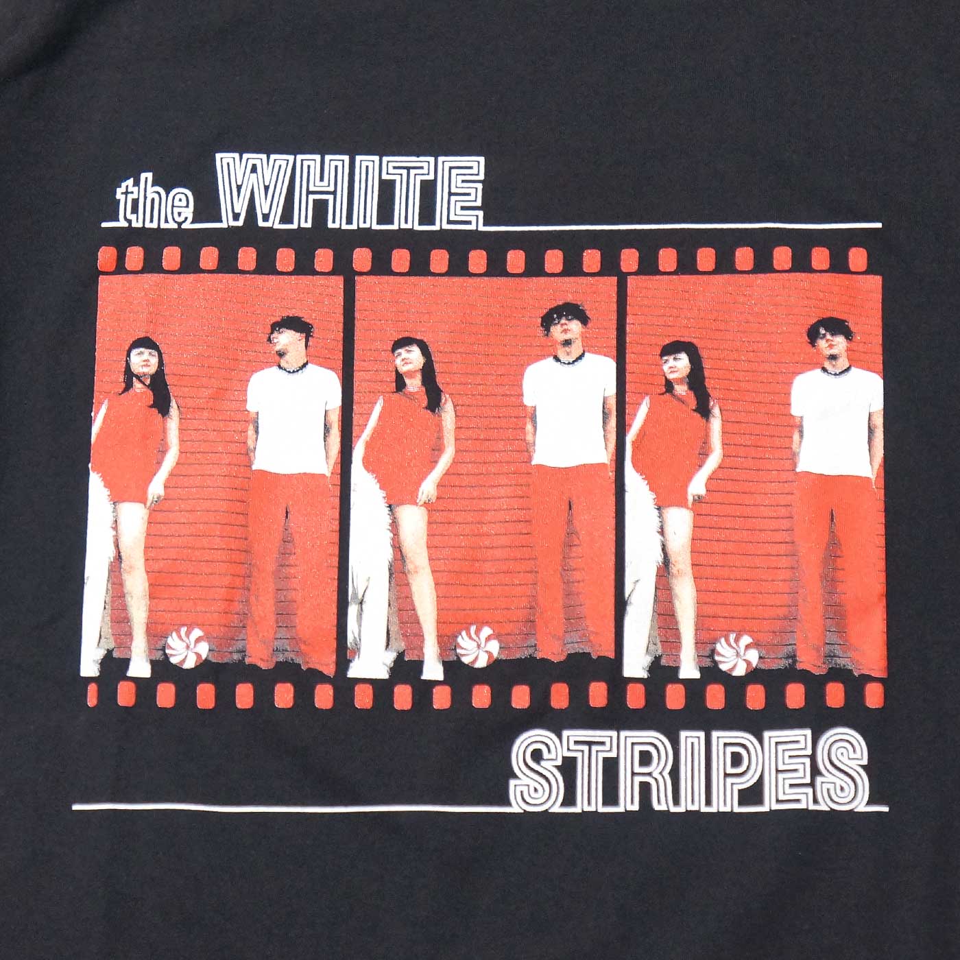 The WHITE STRIPES T����� Film Strip-Black