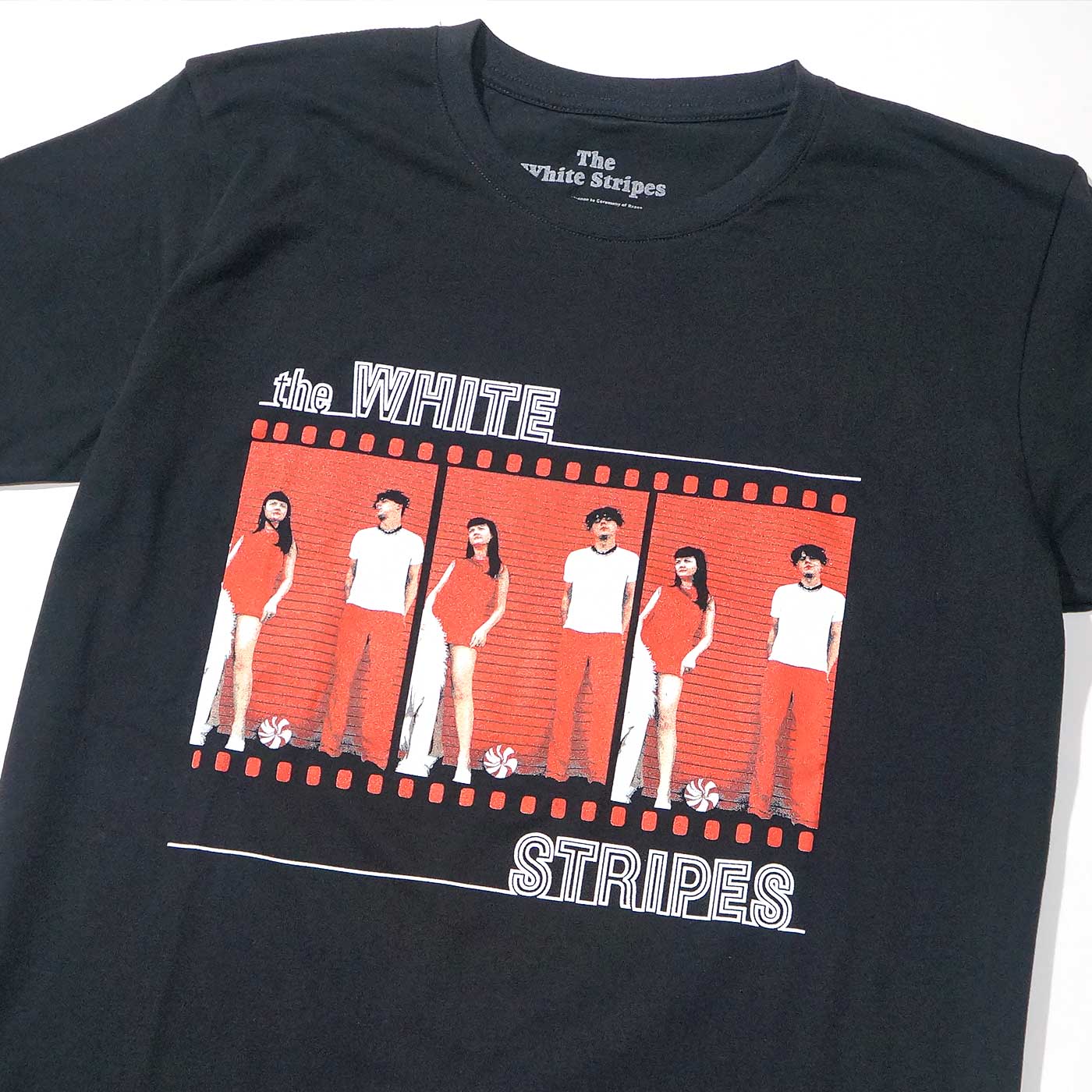 The WHITE STRIPES T����� Film Strip-Black