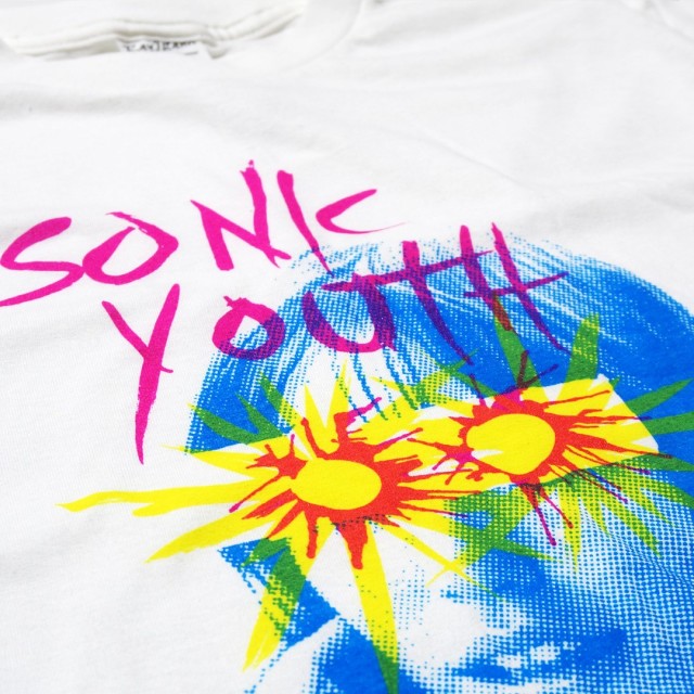 Sonic Youth Tシャツ Sunburst -White | OSOMALO バンドTシャツ