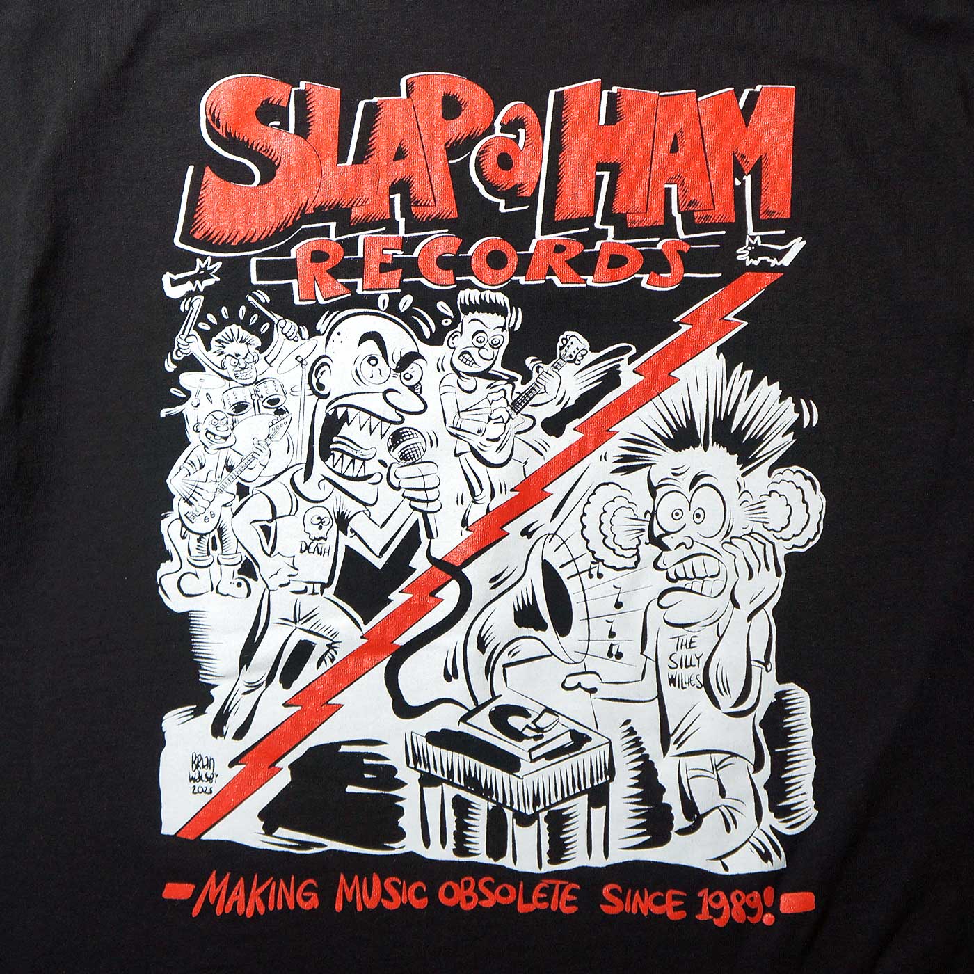 Slap A Ham Records ���� T����� Making Music Obsolete 2025-Black