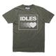 IDLES T����� Stone Wash Gradient Heart-Green