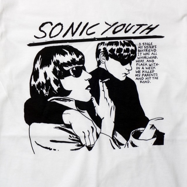 Sonic Youth ���˥å��桼�� T����� Goo - White