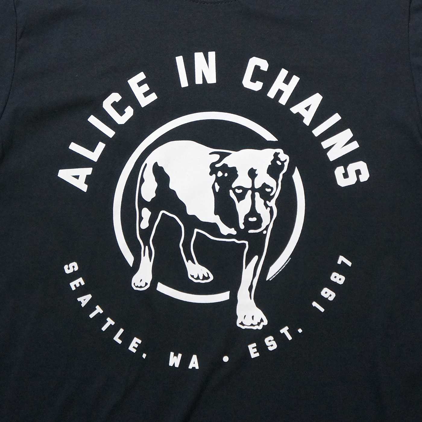 ALICE IN CHAINS ���ꥹ�����󡦥������� T����� est 1987-Black