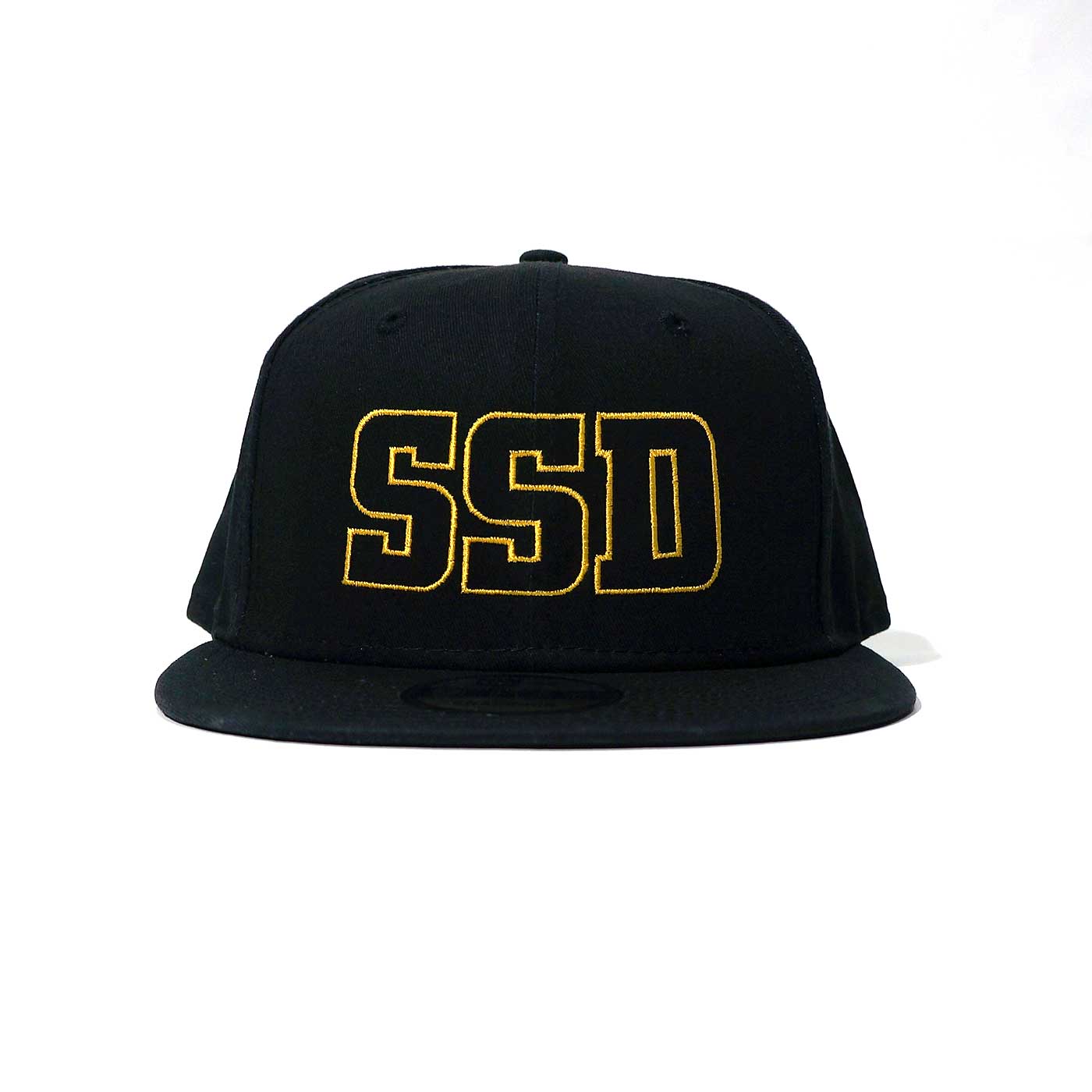 SSD �Х�� ����å� Gold Outline Logo 9Fifty Black Snapback