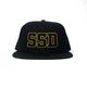 SSD �Х�� ����å� Gold Outline Logo 9Fifty Black Snapback
