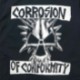 CORROSION OF CONFORMITY T Skull Logo-Black