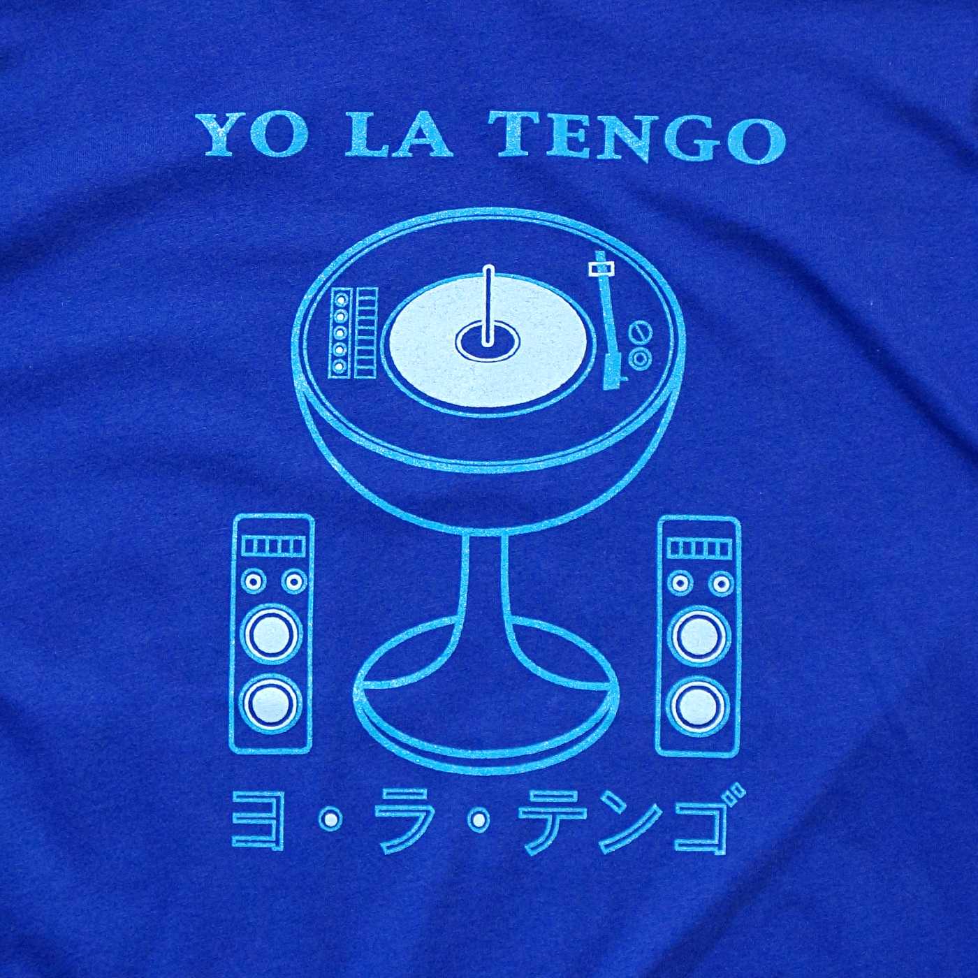 YO LA TENGO Tシャツ Stereo-Blue | OSOMALO バンドTシャツの通販