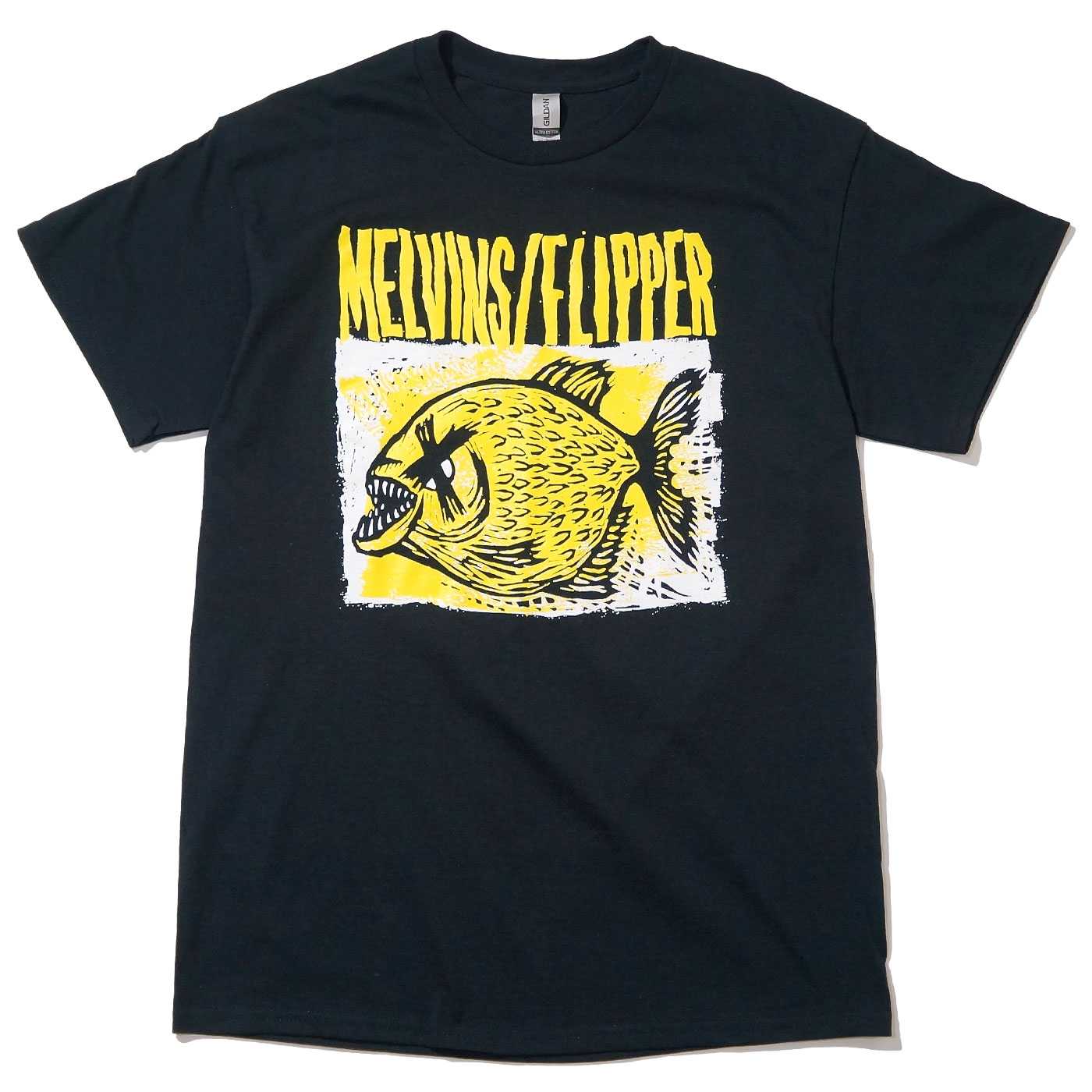 MELVINS/FLIPPER T����� Hot Fish-Black