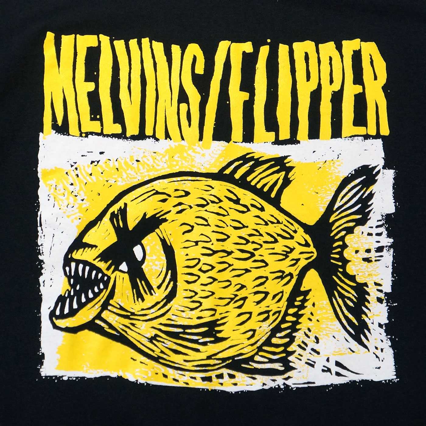 MELVINS/FLIPPER T����� Hot Fish-Black