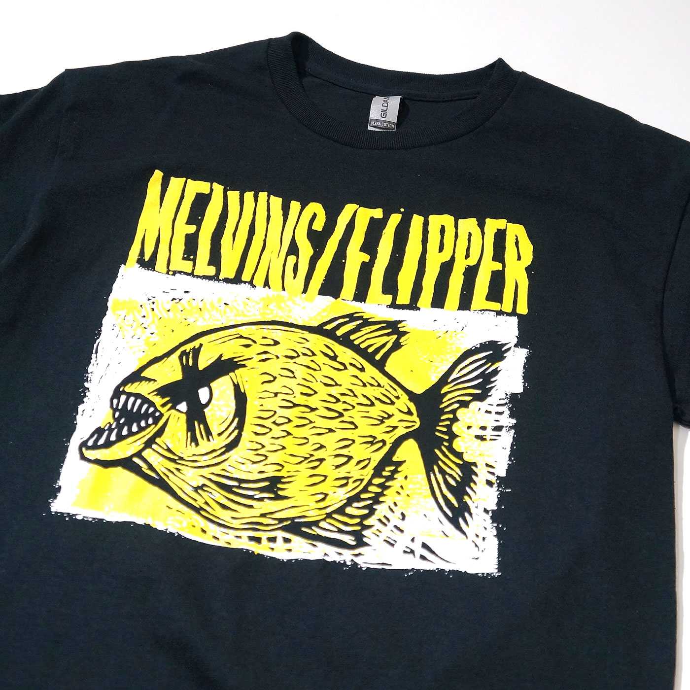 MELVINS/FLIPPER T����� Hot Fish-Black
