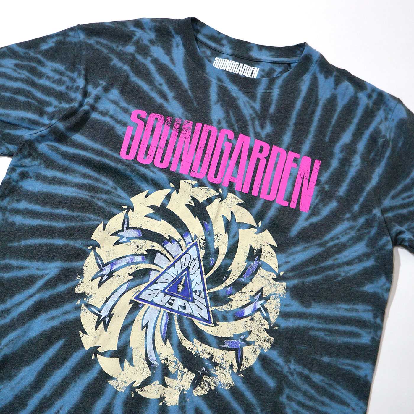 SOUNDGARDEN T Badmotorfinger(Dip Dye)-Blue