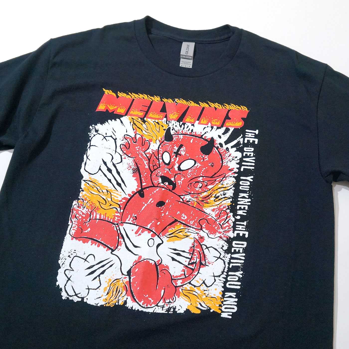 MELVINS T����� The Devil You Knew-Black