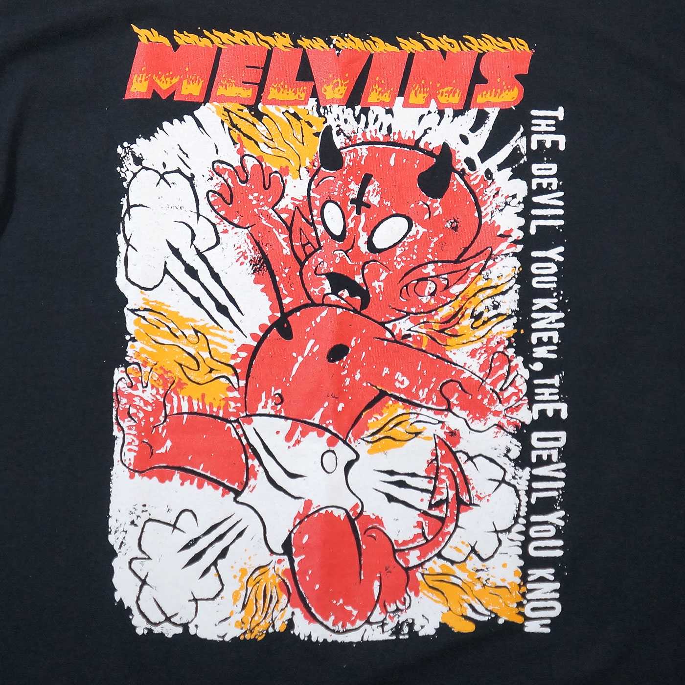 MELVINS T����� The Devil You Knew-Black