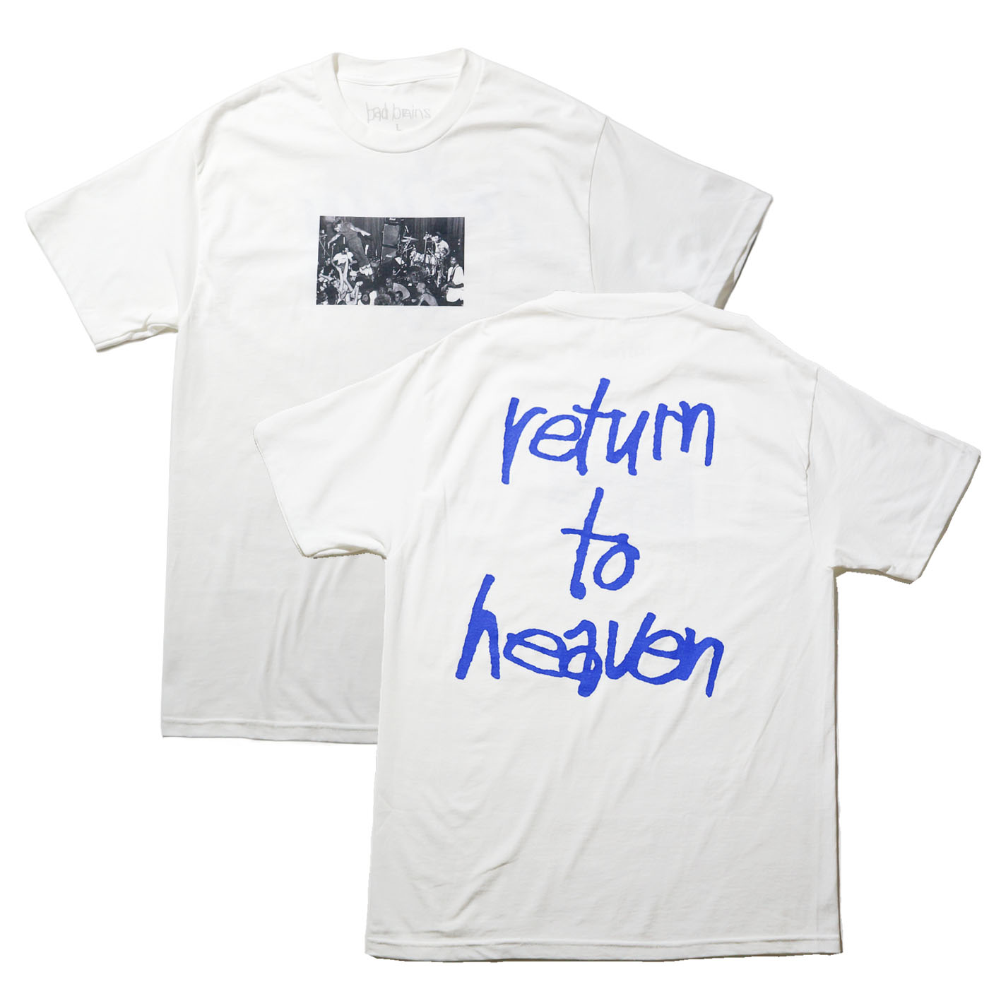 BAD BRAINS Tシャツ Return To Heaven-White | OSOMALO バンドTシャツ