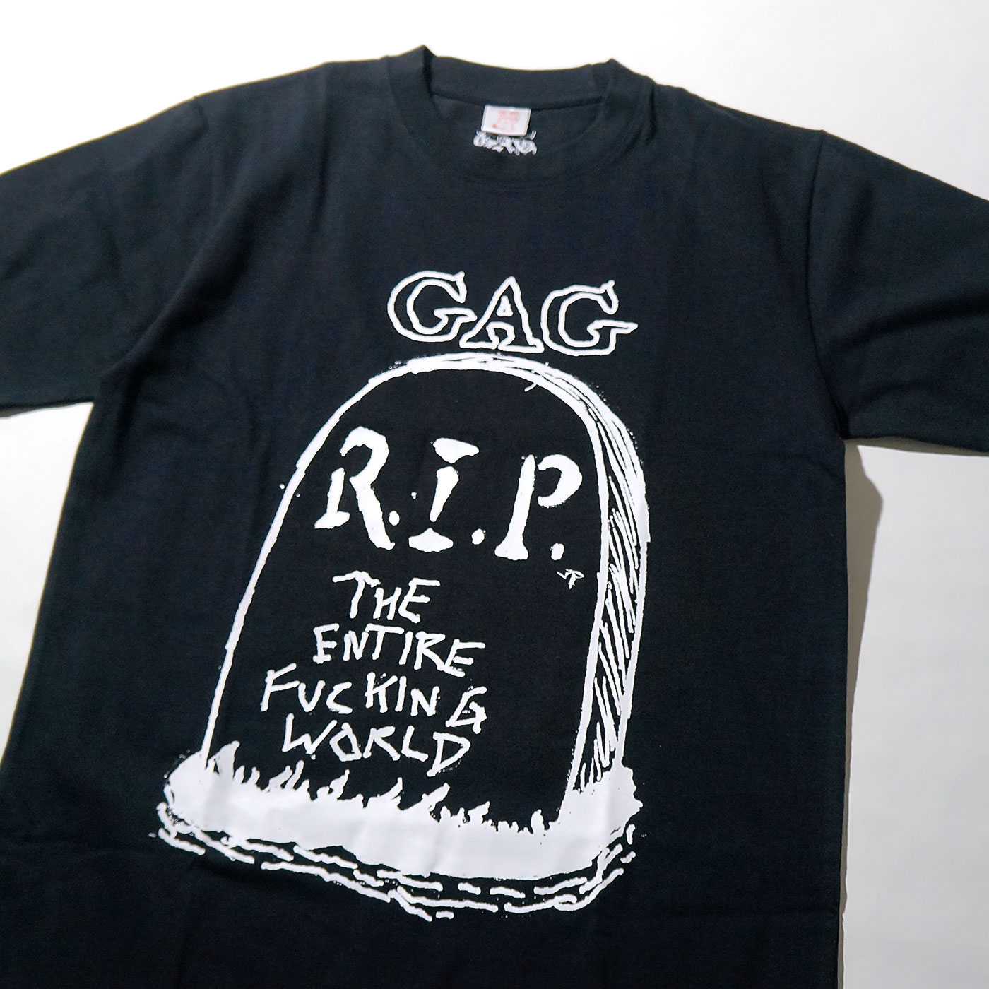 SALE】GAG バンドTシャツ Tombstone-Black | OSOMALO バンドT