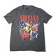 NIRVANA T����� In Utero Vintage Collage-Grey
