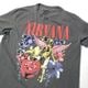 NIRVANA T����� In Utero Vintage Collage-Grey