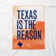 TEXAS IS THE REASON T����� Logo-White