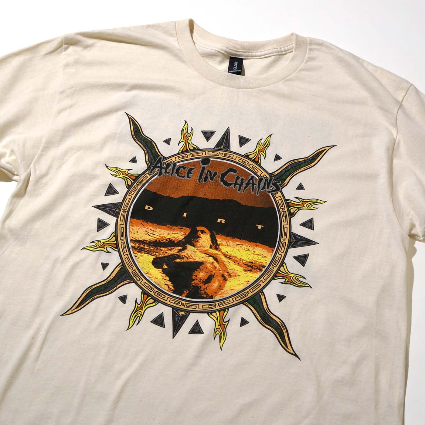 Alice in Chains ヴィンテージ バンドＴ ALICE IN CHAINS Tシャツ Vintage Dirt Sun-Natural | OSOMALO バンドT