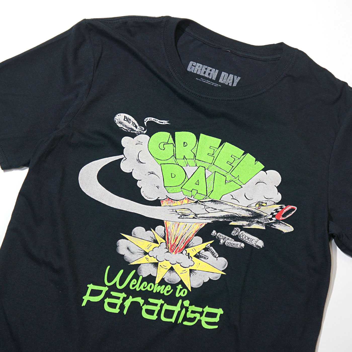 GREEN DAY Tシャツ Welcome To Paradise-Black | OSOMALO バンドT 