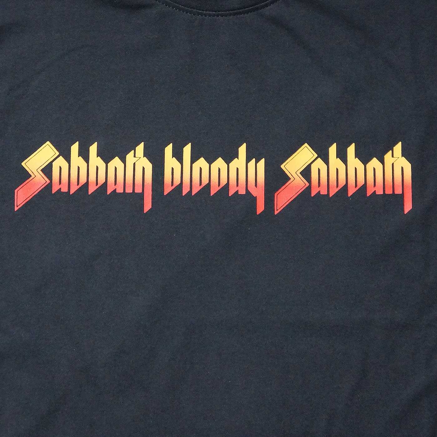 雰囲気抜群Black Sabbath ブラックサバス　ロンT BLACK SABBATH ロングスリーブTシャツ LOGO | 45REVOLUTION