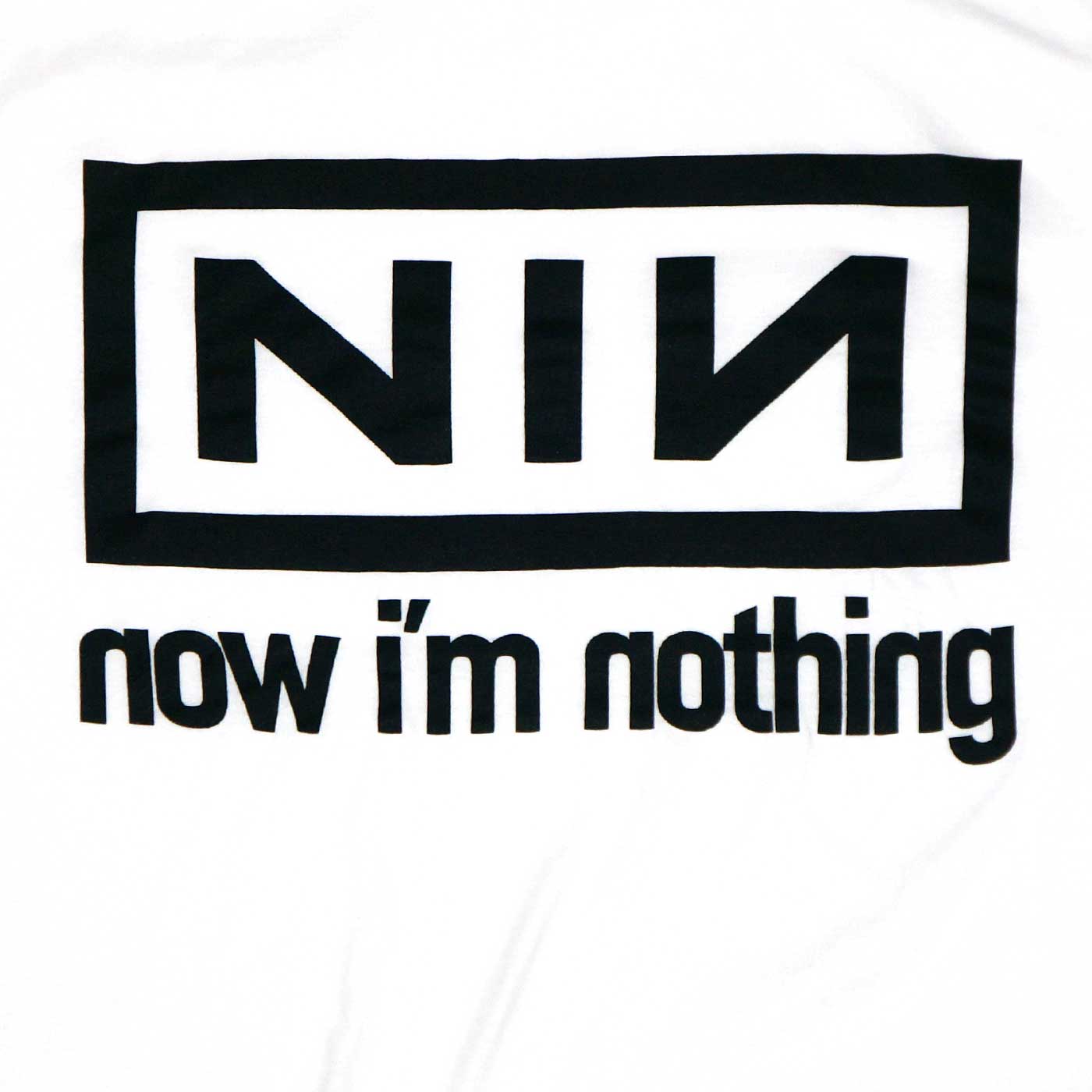 NINE INCH NAILS T����� Now I��m Nothing-White