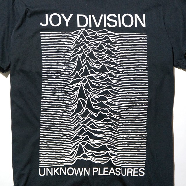 JOY DIVISION Tシャツ 公式 Unknown Pleasures-Black | OSOMALO バンド