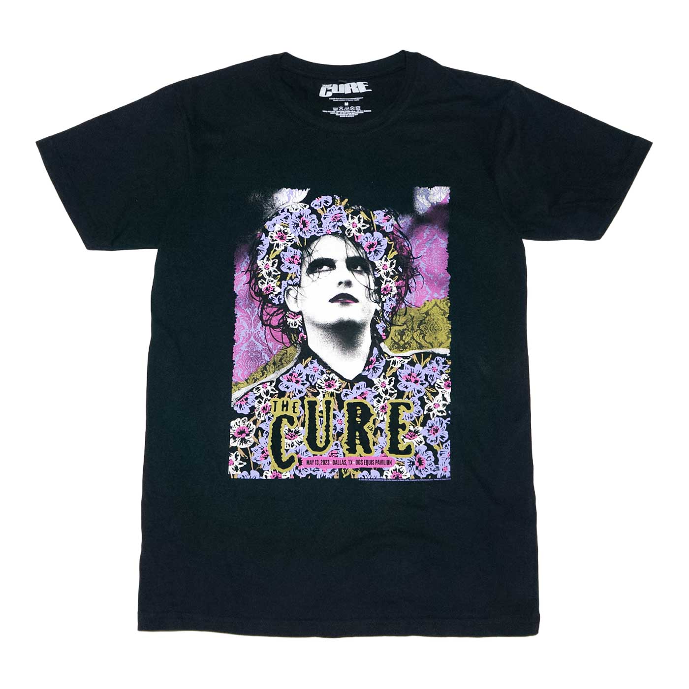THE CURE Tシャツ Dallas Poster 05.13.23 Premium Carbon-Black