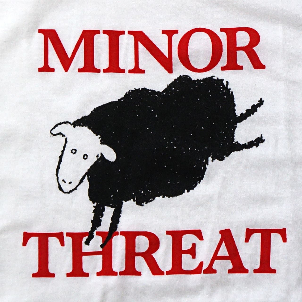 MINOR THREAT �ޥ��ʡ�����å� T����� Black Sheep-White
