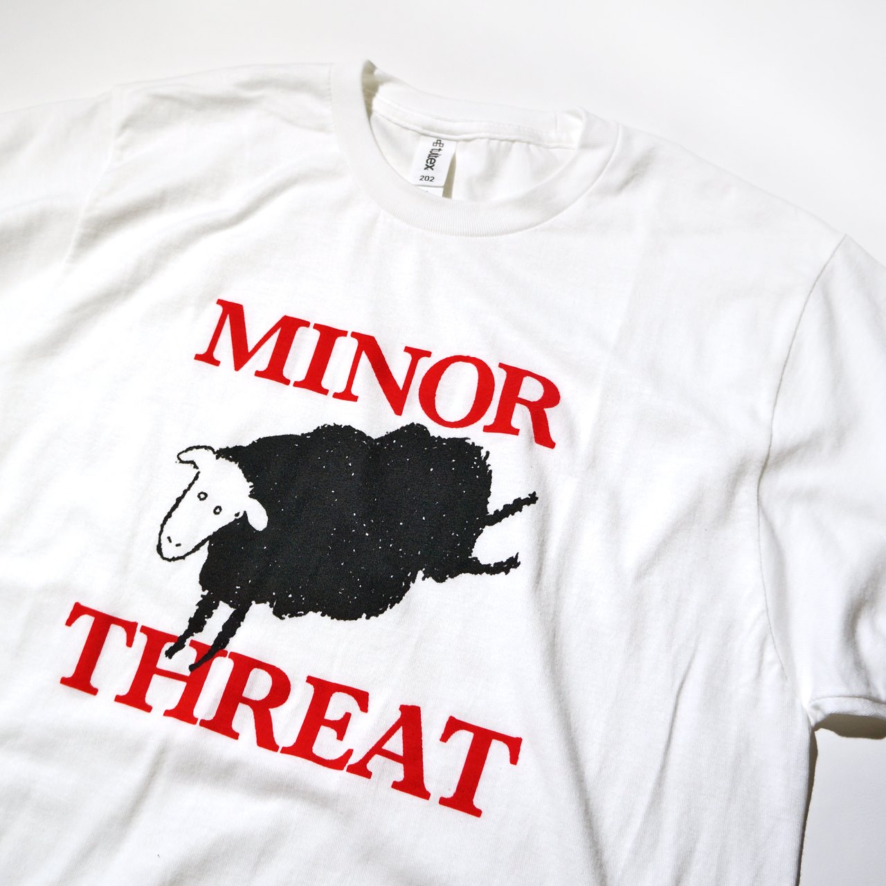 MINOR THREAT �ޥ��ʡ�����å� T����� Black Sheep-White
