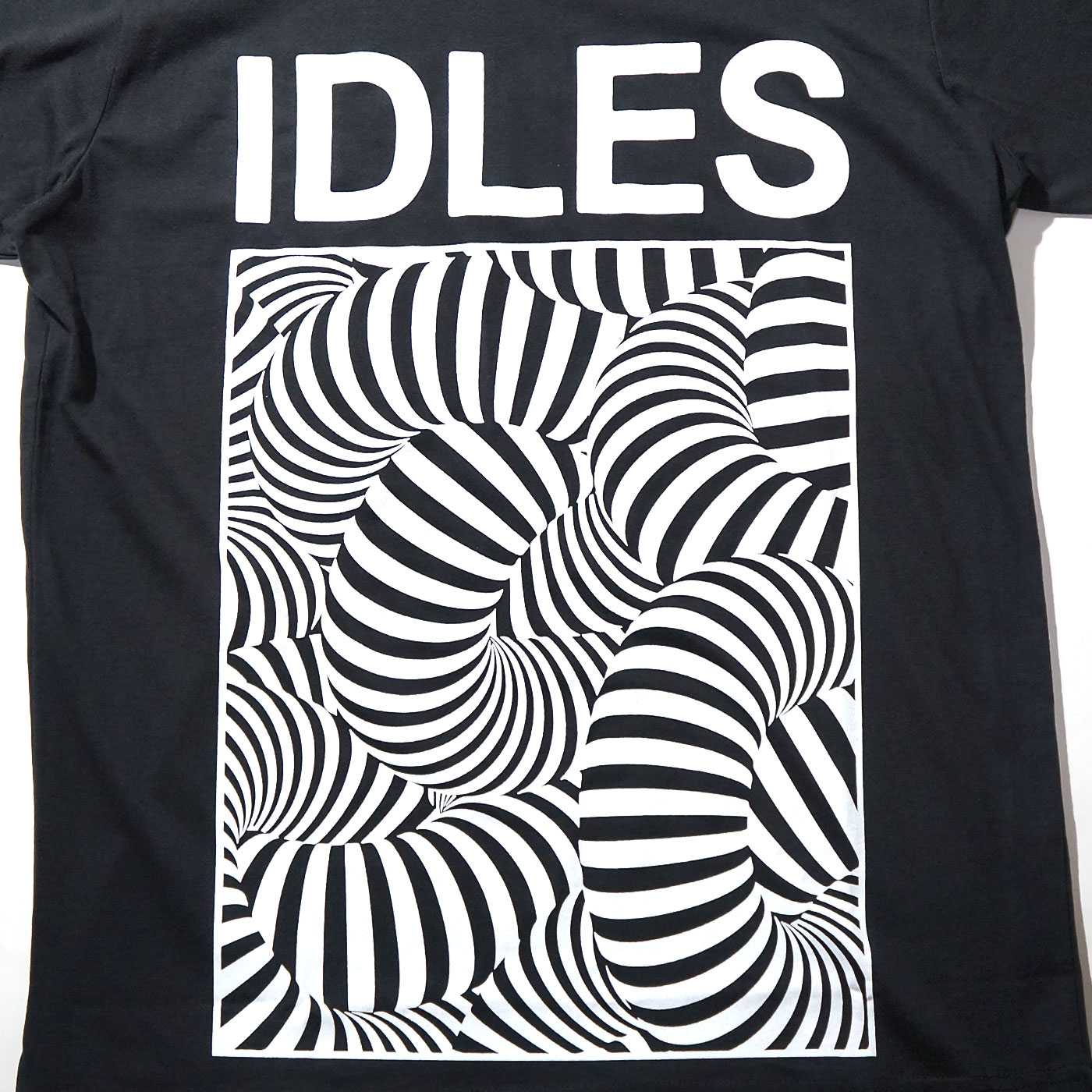 IDLES Tシャツ Psych Tubes-Black | OSOMALO バンドTシャツの通販
