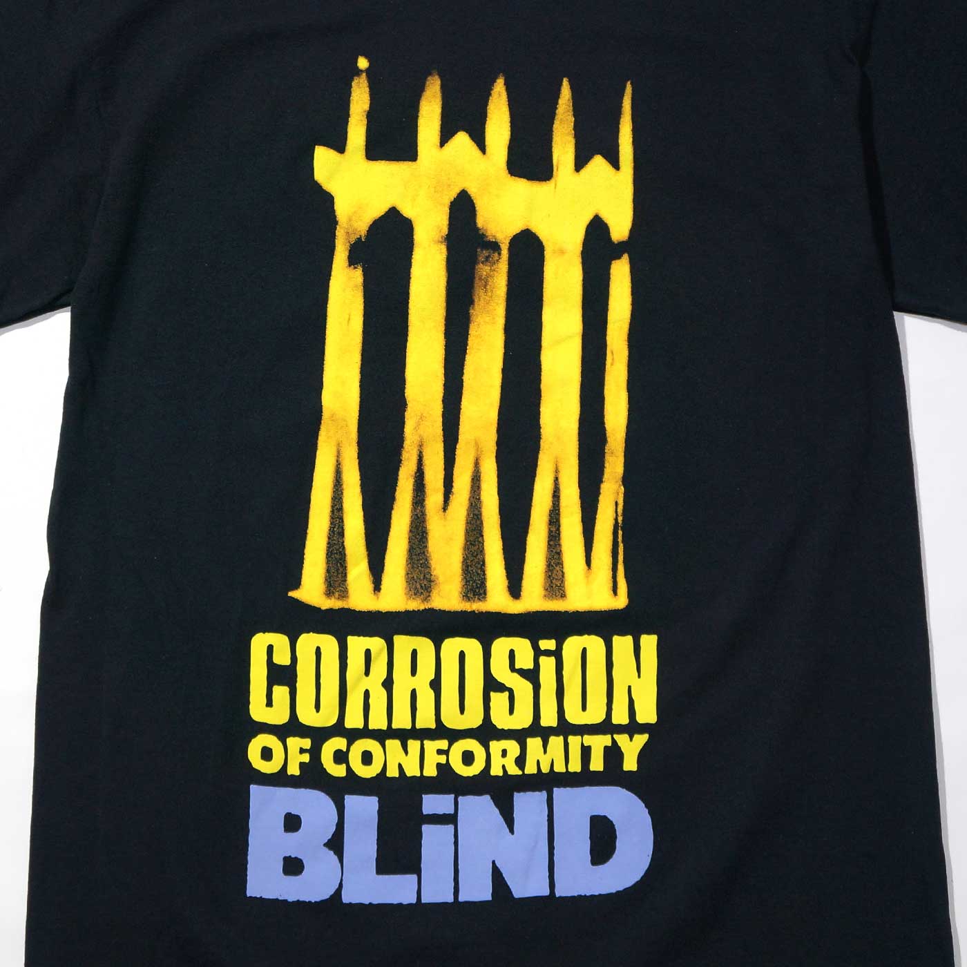 CORROSION OF CONFORMITY Tシャツ Blind-Black | OSOMALO バンドT