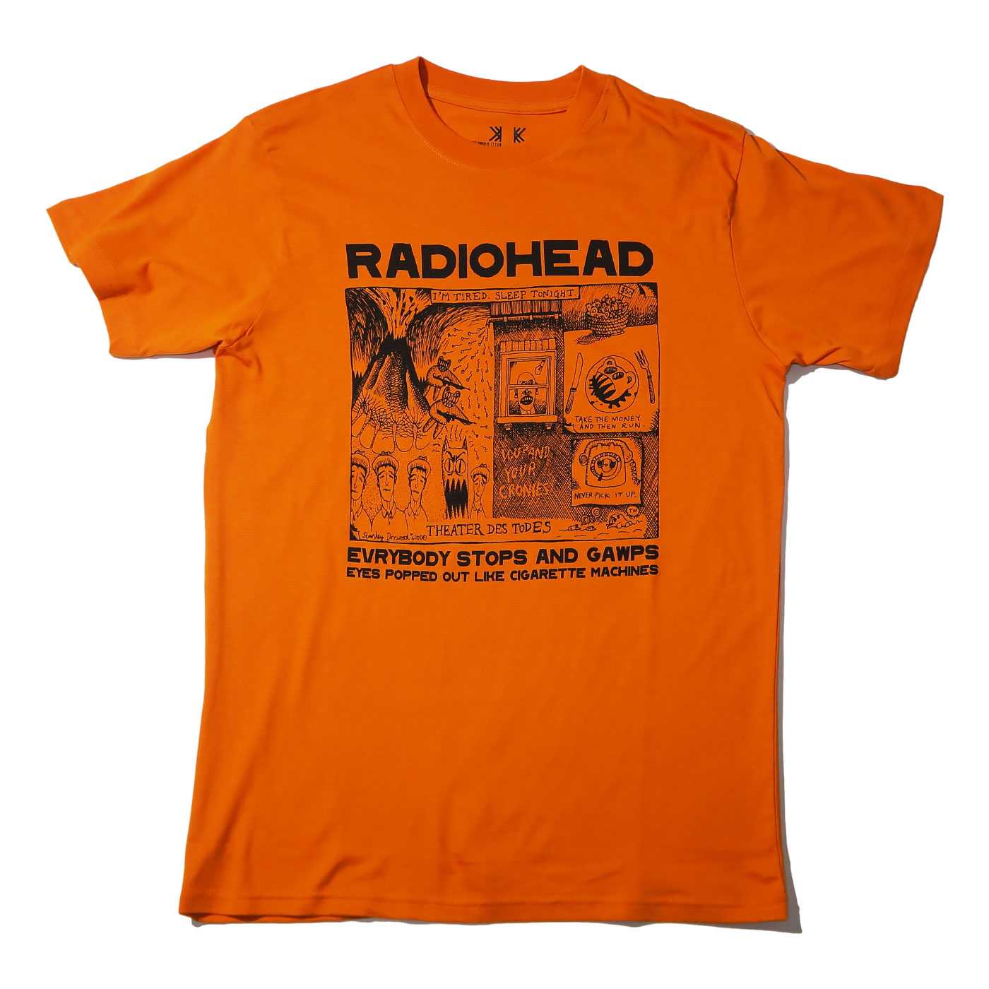 RADIOHEAD ǥإå T T Gawps-Orange