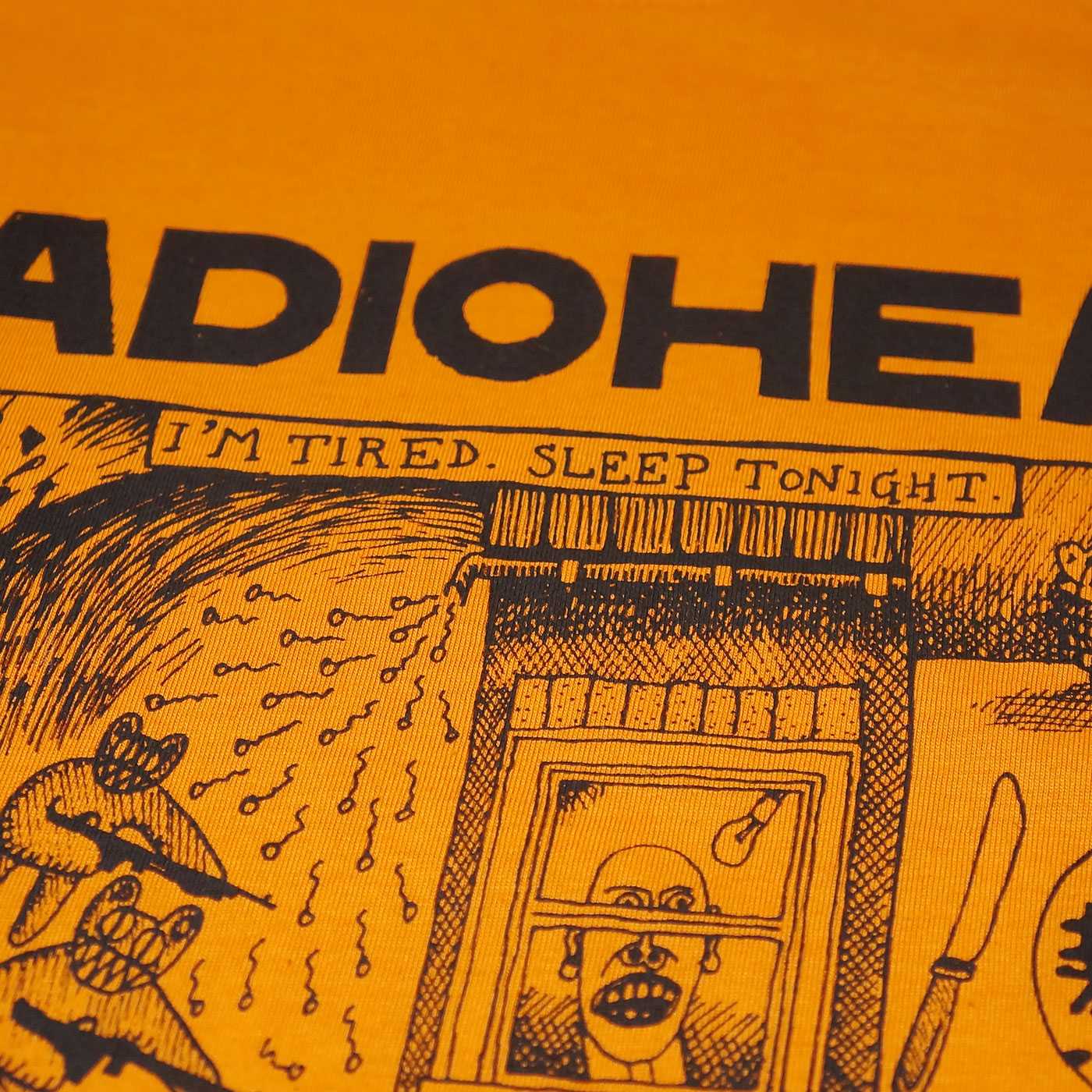 RADIOHEAD ǥإå T T Gawps-Orange