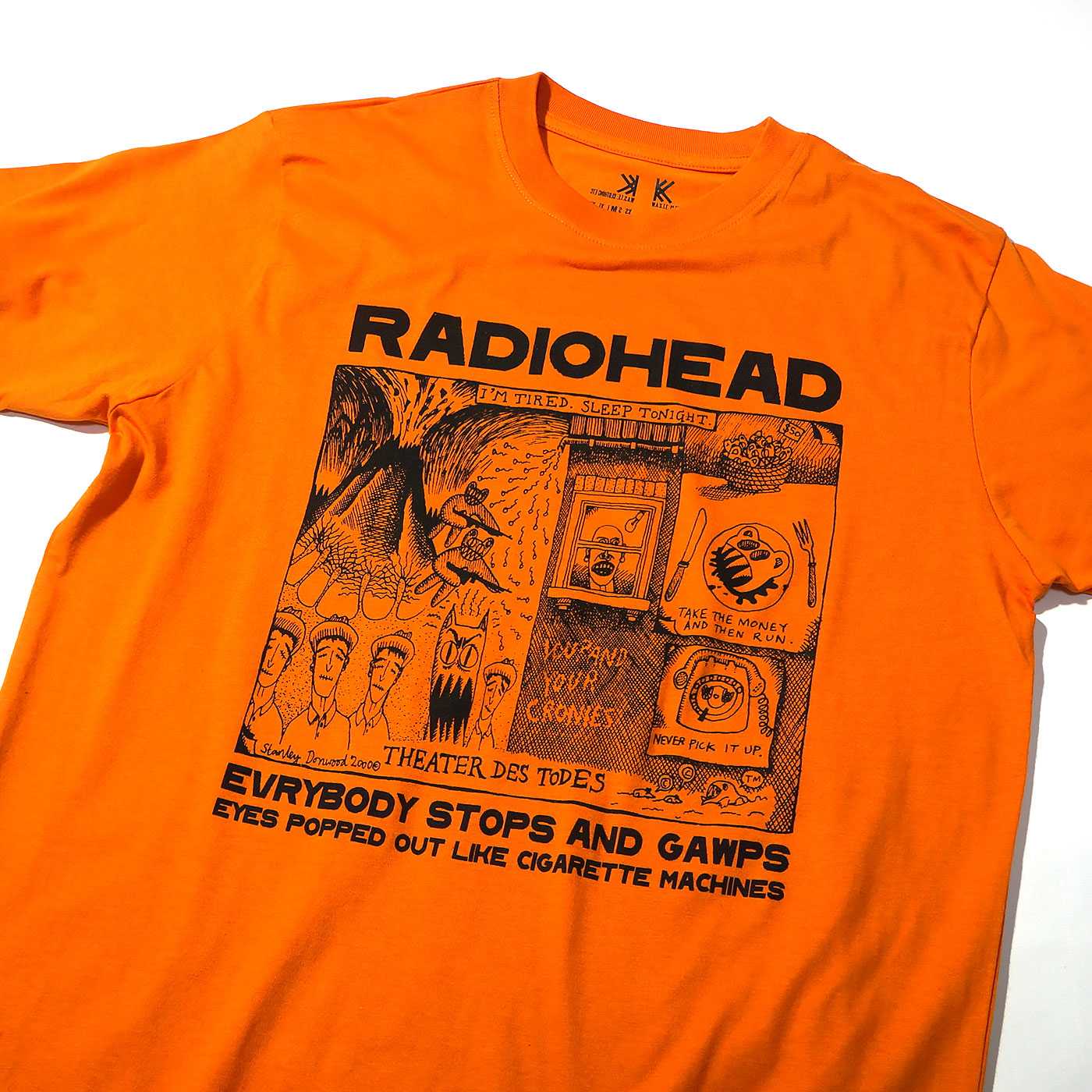 RADIOHEAD ǥإå T T Gawps-Orange