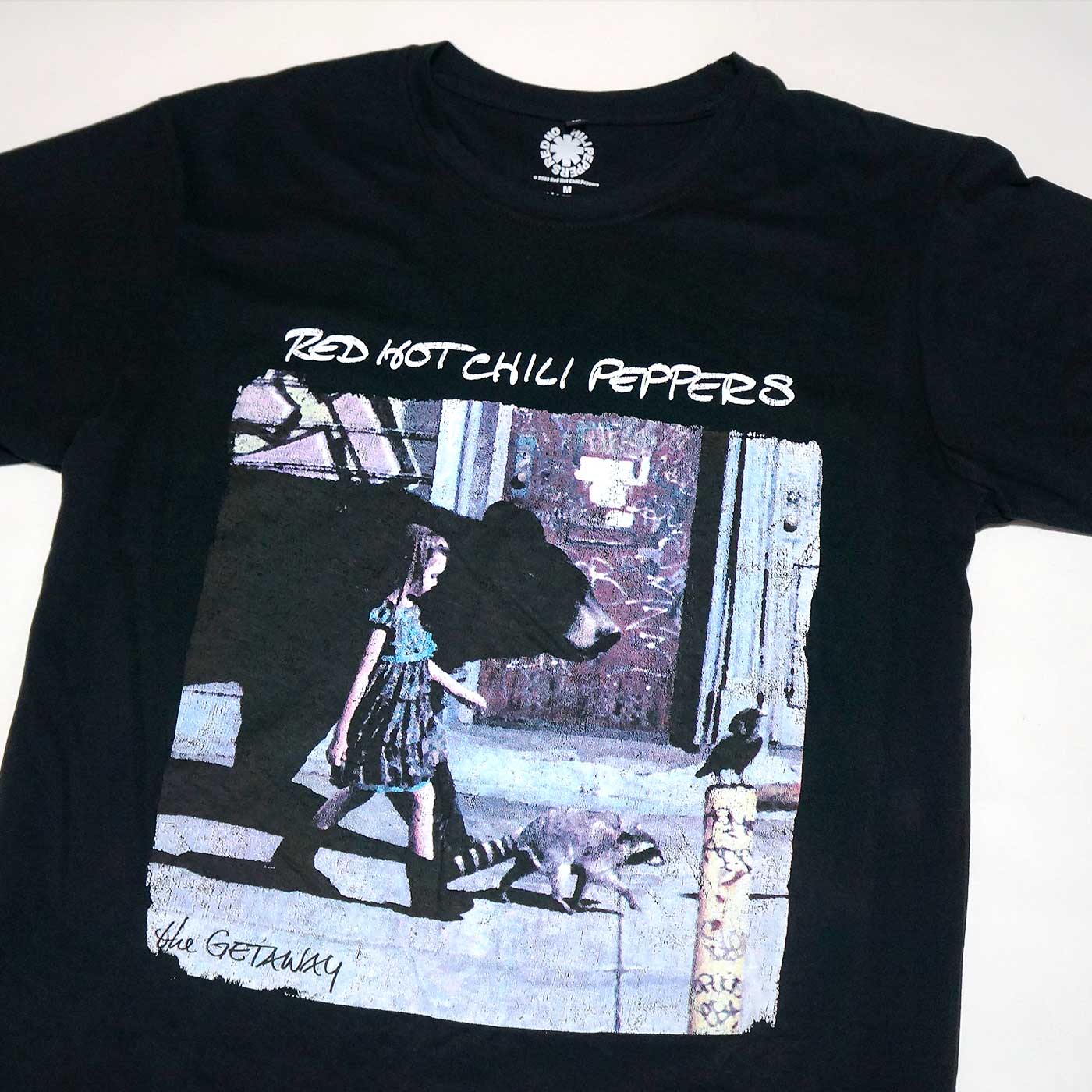RED HOT CHILI PEPPERS Tシャツ Getaway Tracklist Premium Carbon