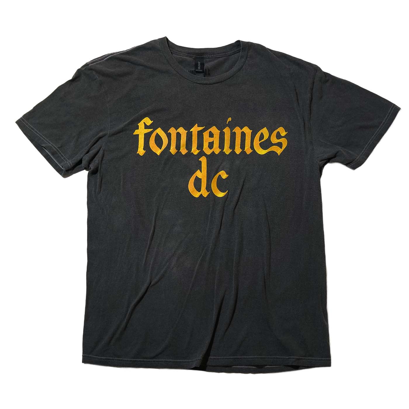 Fontaines D.C. T����� ���ȡ��󥦥��å��� Gothic Logo-Grey