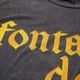 Fontaines D.C. T����� ���ȡ��󥦥��å��� Gothic Logo-Grey
