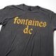 Fontaines D.C. T����� ���ȡ��󥦥��å��� Gothic Logo-Grey