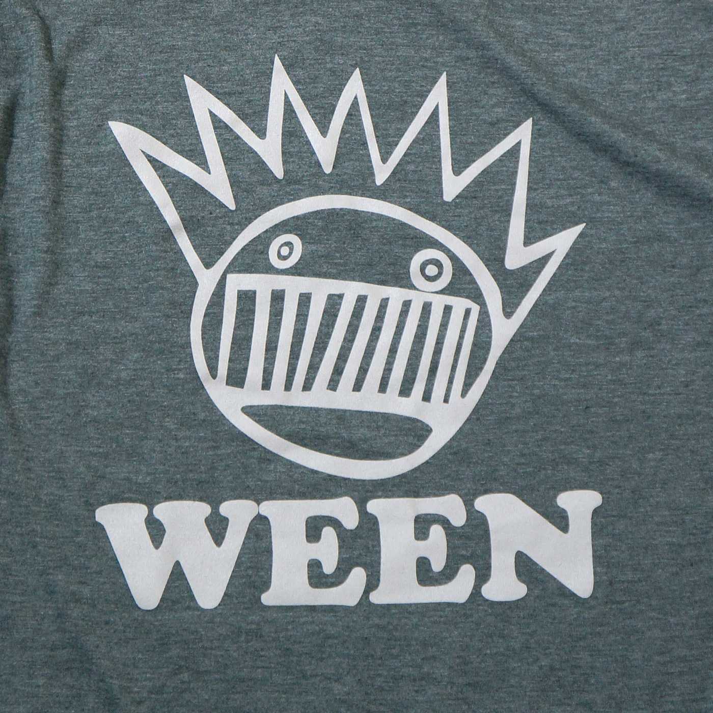 WEEN T����� Boognish Logo-Heather Charcoal