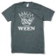 WEEN T����� Boognish Logo-Heather Charcoal