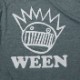 WEEN T����� Boognish Logo-Heather Charcoal