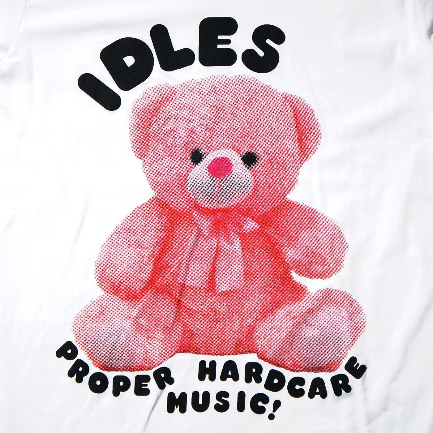 IDLES T Proper Hardcore-White