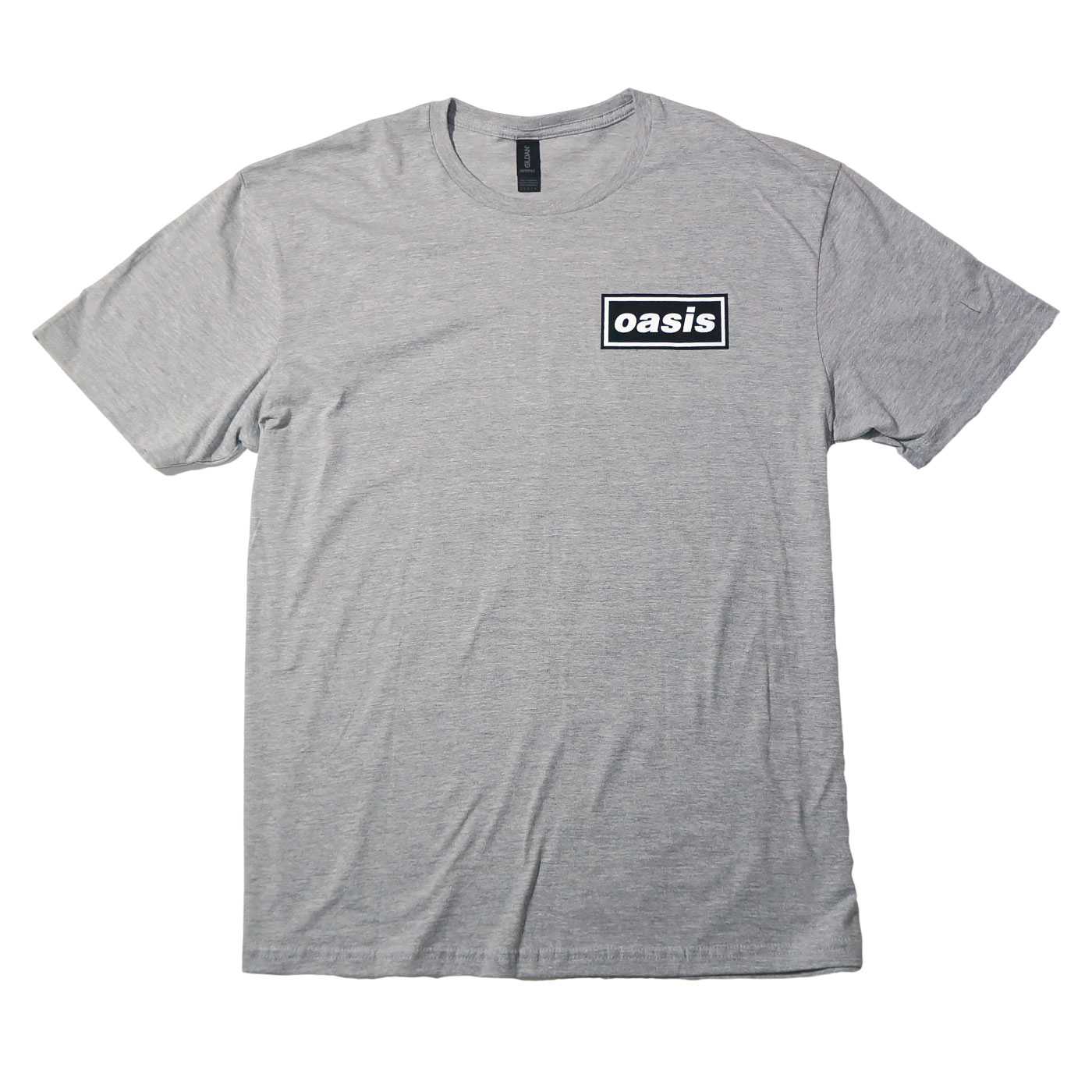 OASIS Tシャツ Definitely Maybe Promo-Grey | OSOMALO バンドT