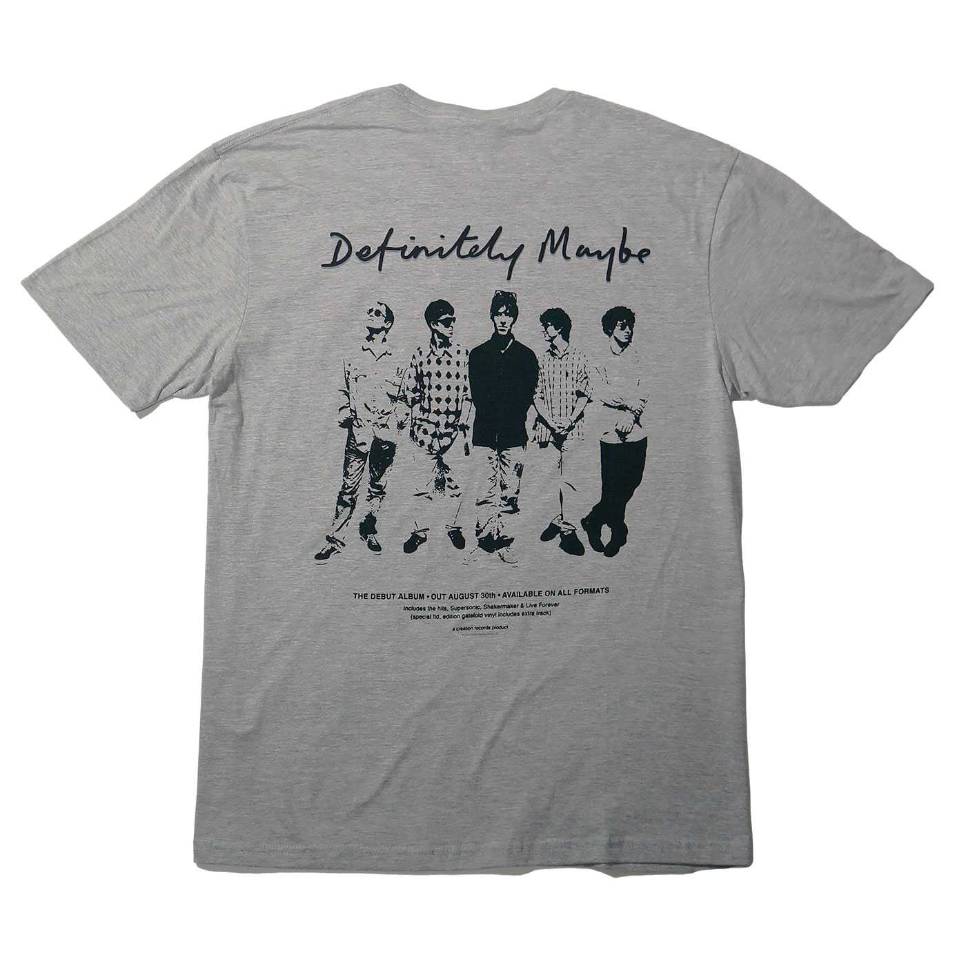 Oasis 30周年特別展 Tシャツ Definitely Maybe L OASIS オアシス 黒 Definitely Maybe メンズ レディース ロック